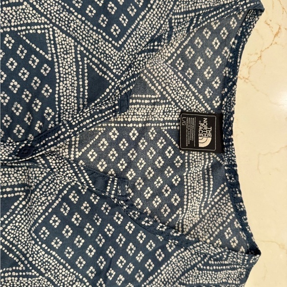 The North Face Women's Sleeveless Pattern Pullover / Organic Cotton / Large - Picture 6 of 12